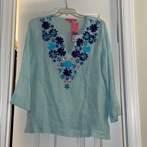 Lilly Pulitzer Amelia Island Tunic Size M